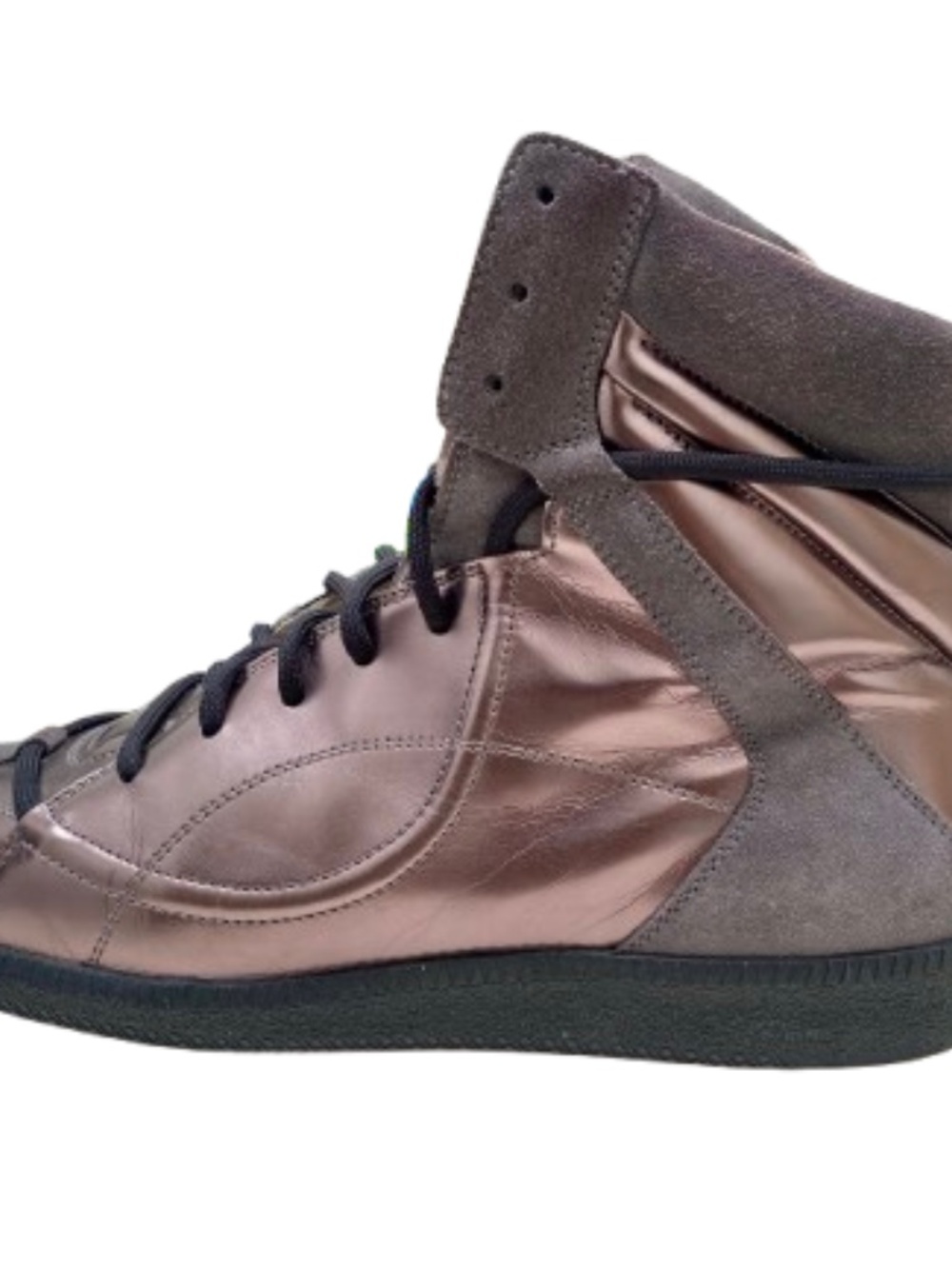 Maison Martin Margiela Line 22 Shoes Metallic Bronze Suede - Picture 6 of 13